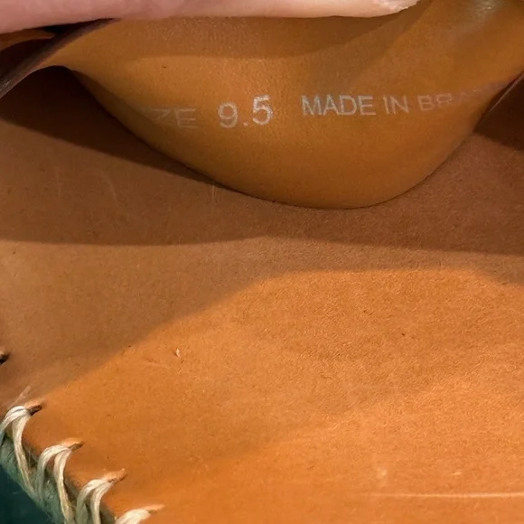 Women’s DOLCE VITA Noor tan wedge sandals- Size 9.5 - Picture 8 of 8